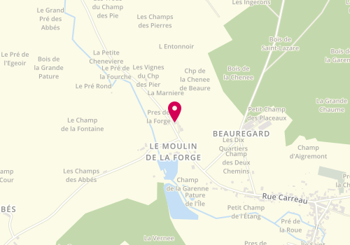 Plan de A la Bonne Occas, Route de Champignelles, 89350 Tannerre-en-Puisaye