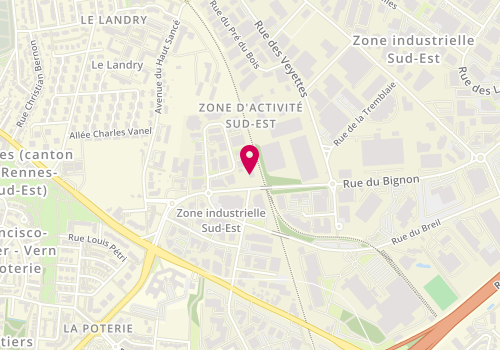 Plan de Apo 35, Zone Industrielle Sud Est
23 Rue du Noyer, 35000 Rennes