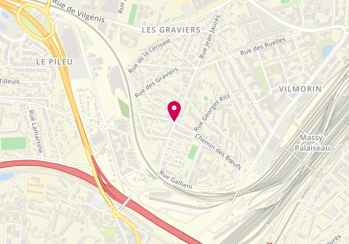 Plan de Fereco - Lina Auto Services, Angle Chemin Boeufs Rue Champarts, 91300 Massy
