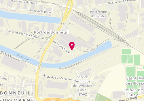 Plan de Comet France SAS, 23 Route des Gorres, 94380 Bonneuil-sur-Marne