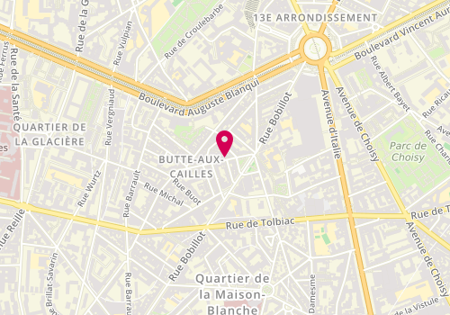 Plan de Melecasse, 12 Rue de la Butte Aux Cailles, 75013 Paris