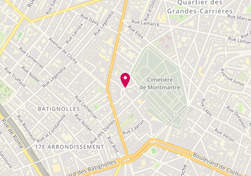 Plan de L'Art du 2 Roues, 14 Rue Hégésippe-Moreau, 75018 Paris