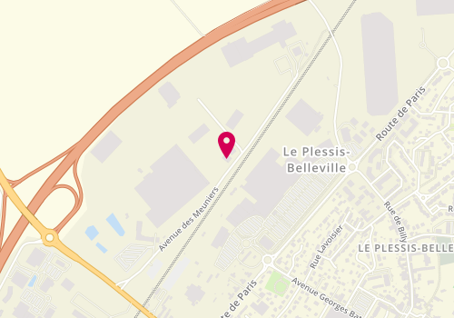 Plan de Autodico, Zone Industrielle des Meuniers
9 avenue des Meuniers, 60330 Le Plessis-Belleville